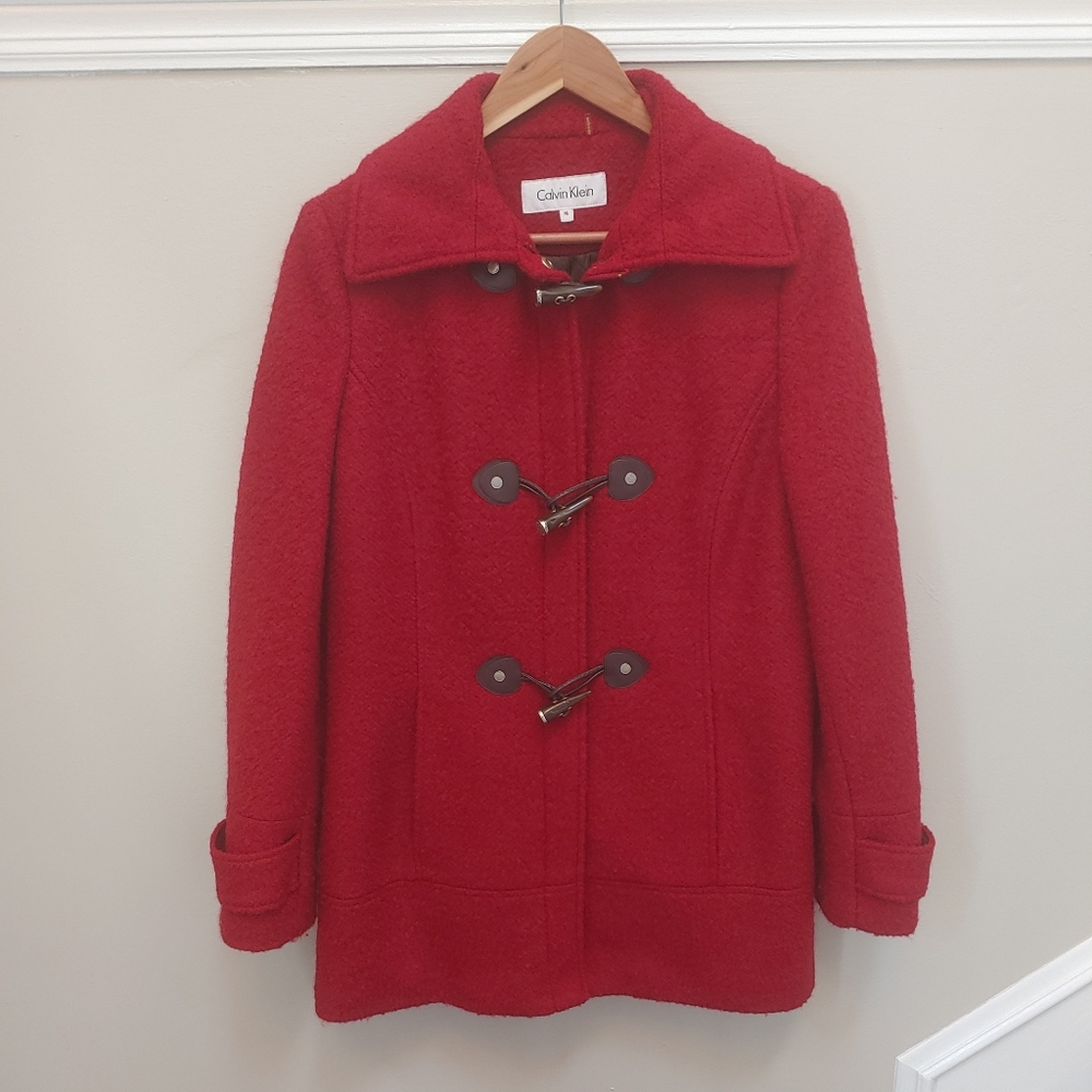 Calvin Klein wool Boucle Jacket